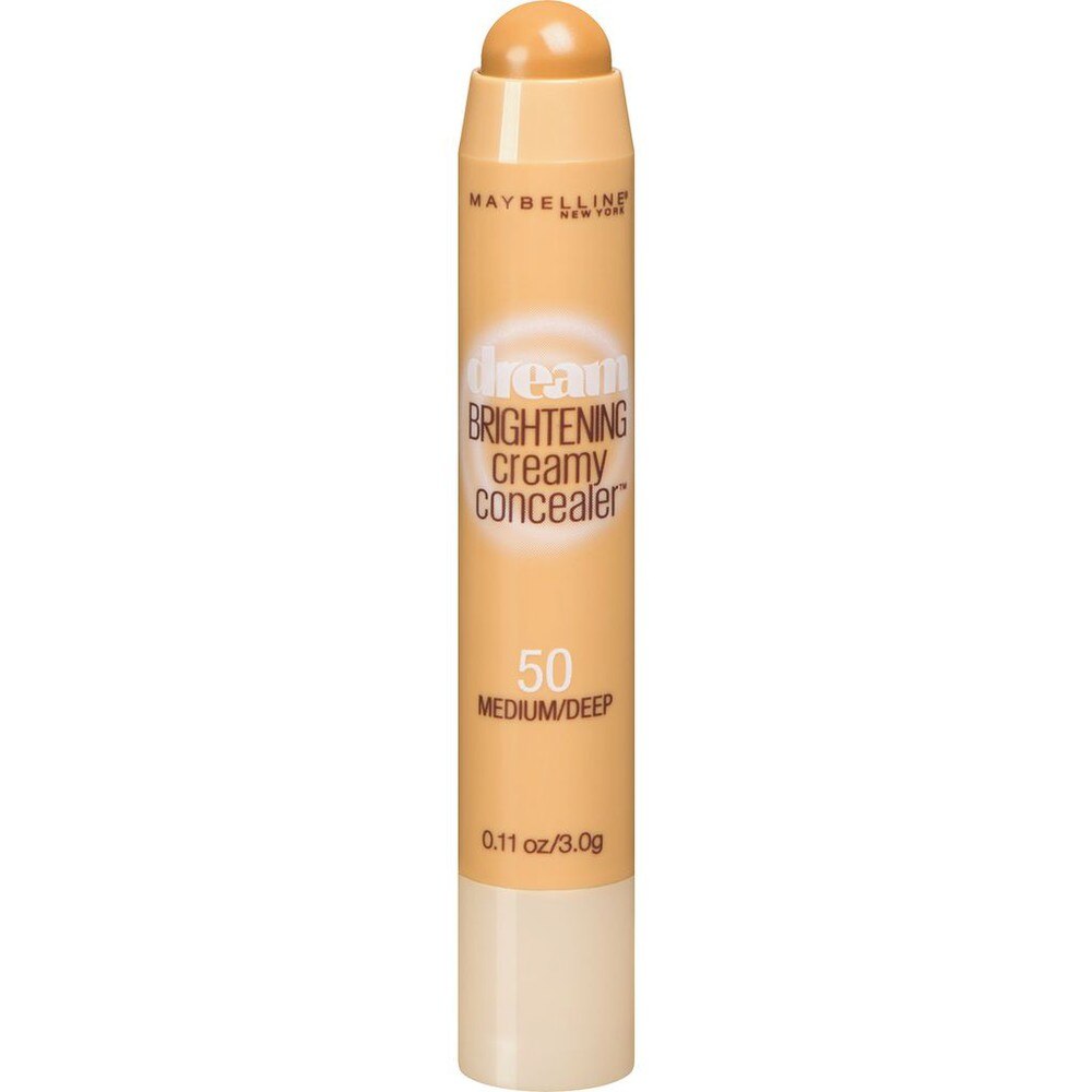 Creion Corector Maybelline Dream Brightening Creamy Concealer, 50 Medium Deep/Bronze
